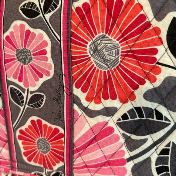 Vera Bradley Cherry Blossoms Large Crossbody Purse - Picture 2 of 11